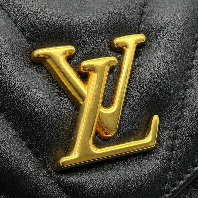 ルイヴィトン ハンドバッグ カーフレザー ホールドミー M21720 LOUIS VUITTON 2wayショルダーバッグ ブラック 黒