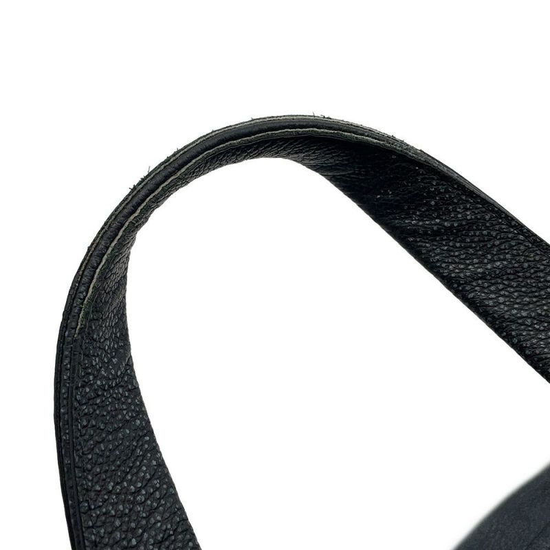 ルイヴィトン トートバッグ モノグラム・パターン/カウハイドレザー トロリー・トート M21371 ヴィトン ブラック 黒