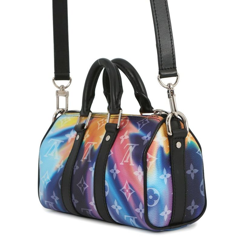 ルイヴィトン ハンドバッグ モノグラム・サンセット キーポルXS M80953 LOUIS VUITTON 黒 ブラック