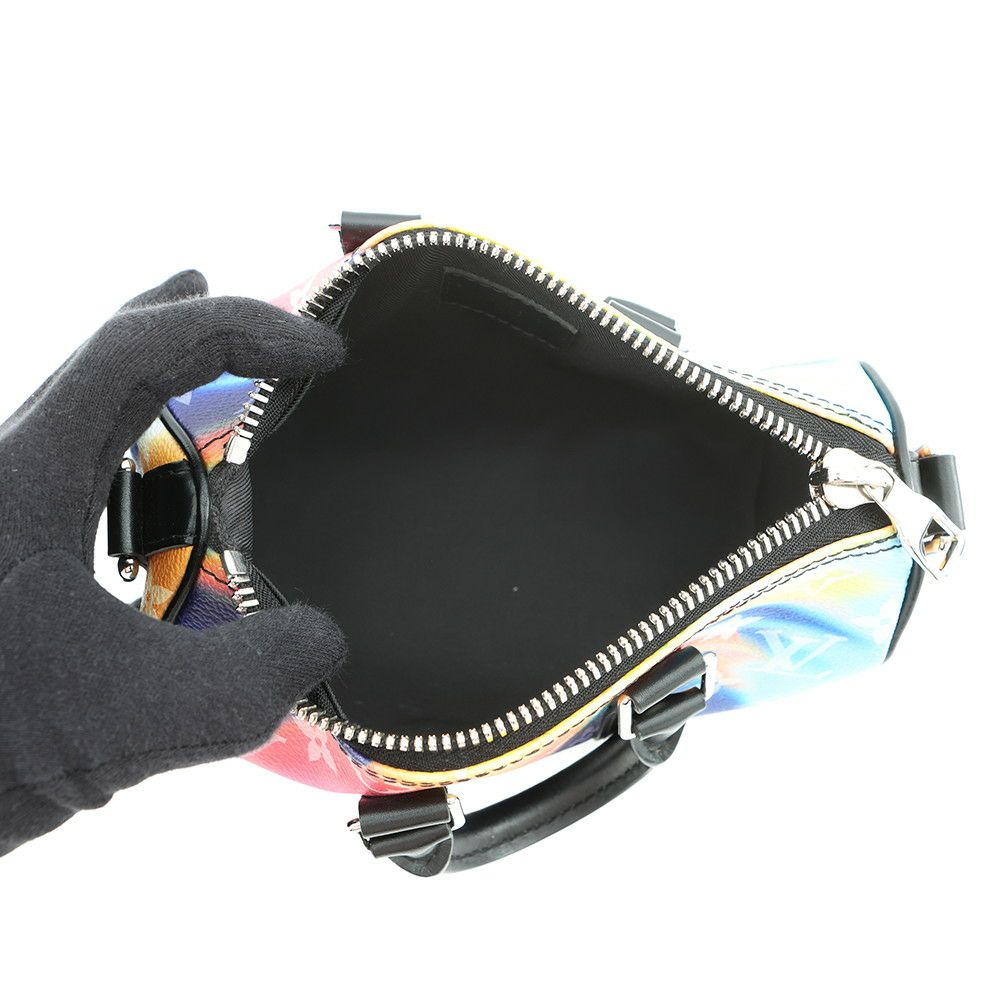 ルイヴィトン ハンドバッグ モノグラム・サンセット キーポルXS M80953 LOUIS VUITTON 黒 ブラック