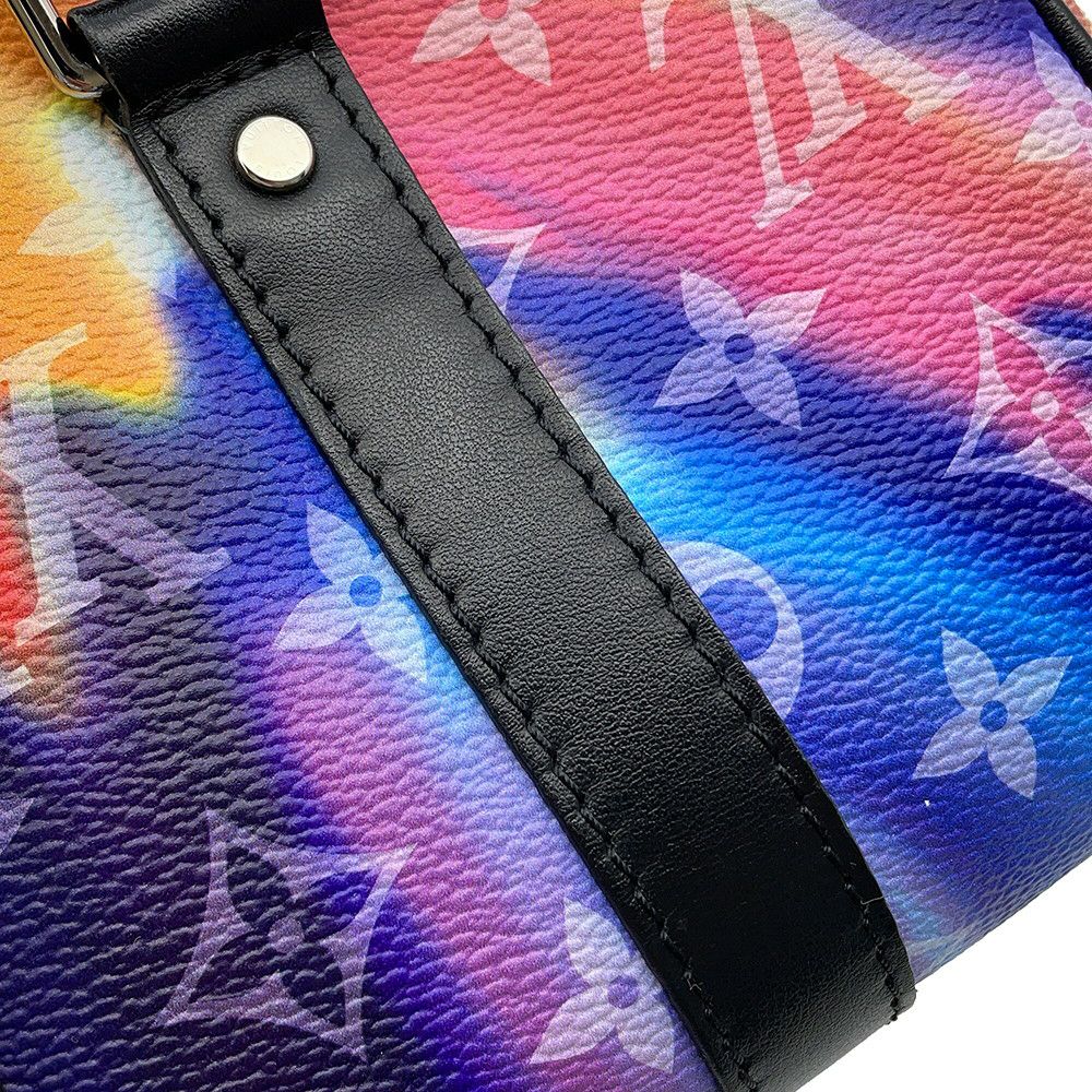 ルイヴィトン ハンドバッグ モノグラム・サンセット キーポルXS M80953 LOUIS VUITTON 黒 ブラック