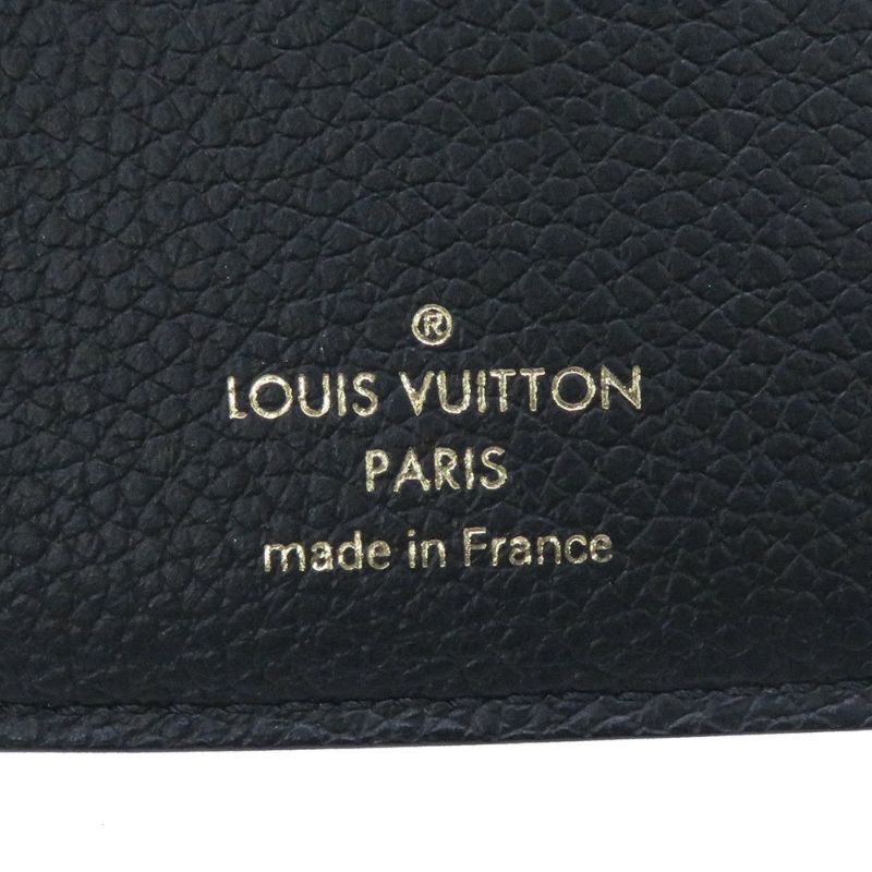 ルイヴィトン 財布 バイカラーモノグラム・アンプラント ポルトフォイユ・ヴィクトリーヌ M80968 LOUIS VUITTON 黒 ベージュ
