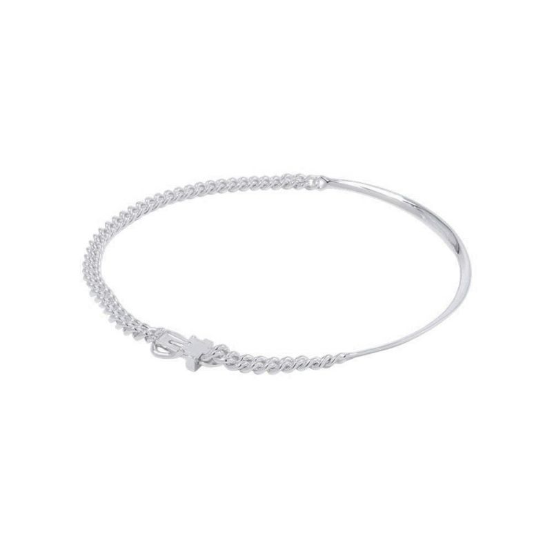 エルメス ネックレス ブックルセリエ アンフレクシブル SV925シルバー サイズPM/44 HERMES ジュエリー