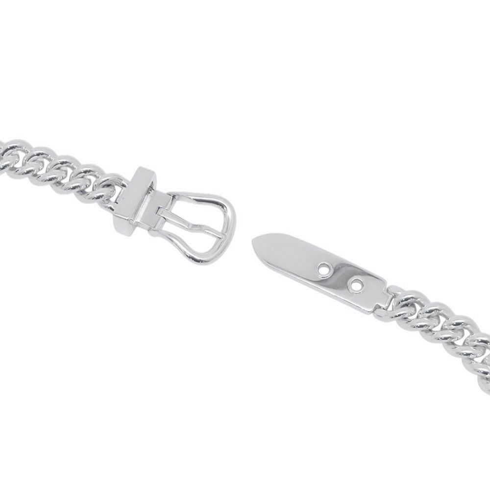 エルメス ネックレス ブックルセリエ アンフレクシブル SV925シルバー サイズPM/44 HERMES ジュエリー