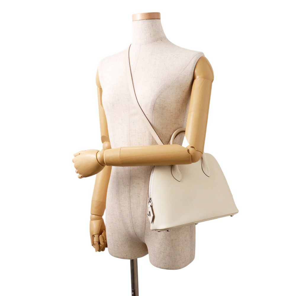 エルメス ボリード1923 25 クレ/シルバー金具 エプソン K刻印 ２wayショルダー