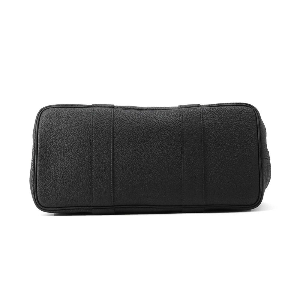 エルメス トートバッグ ガーデンパーティPM ブラック/シルバー金具 ネゴンダ Y刻印 黒