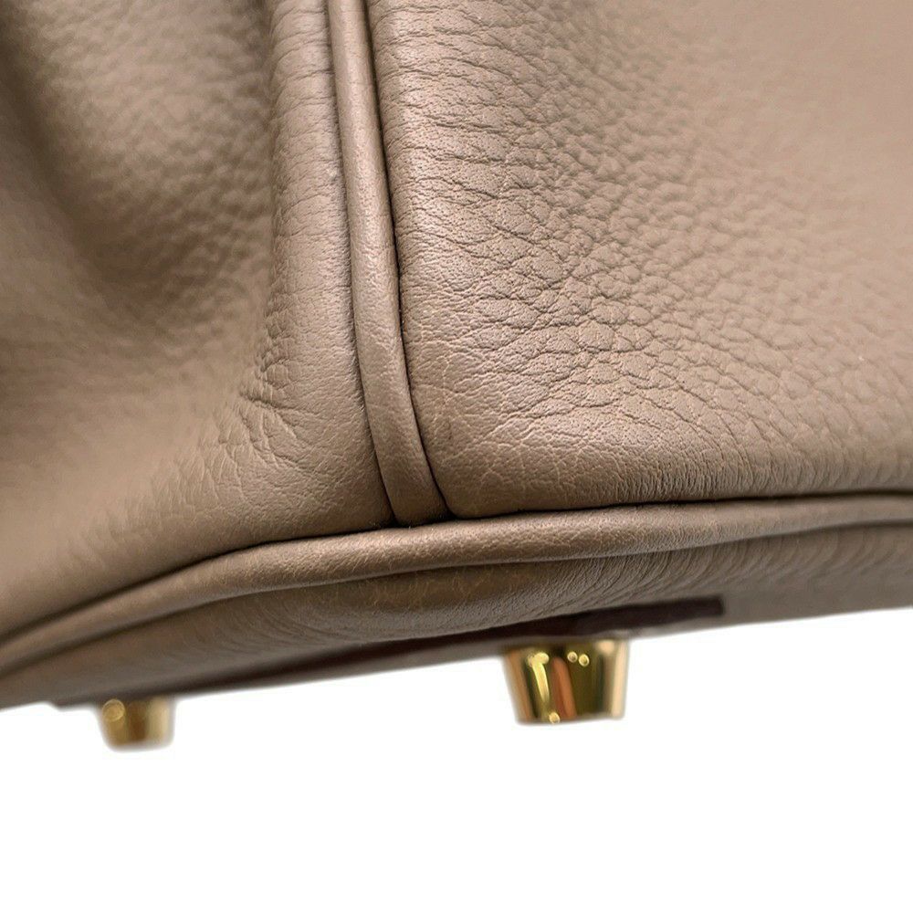 エルメス バーキン30 エトゥープ/ゴールド金具 トゴ K刻印 HERMES Birkin ハンドバッグ