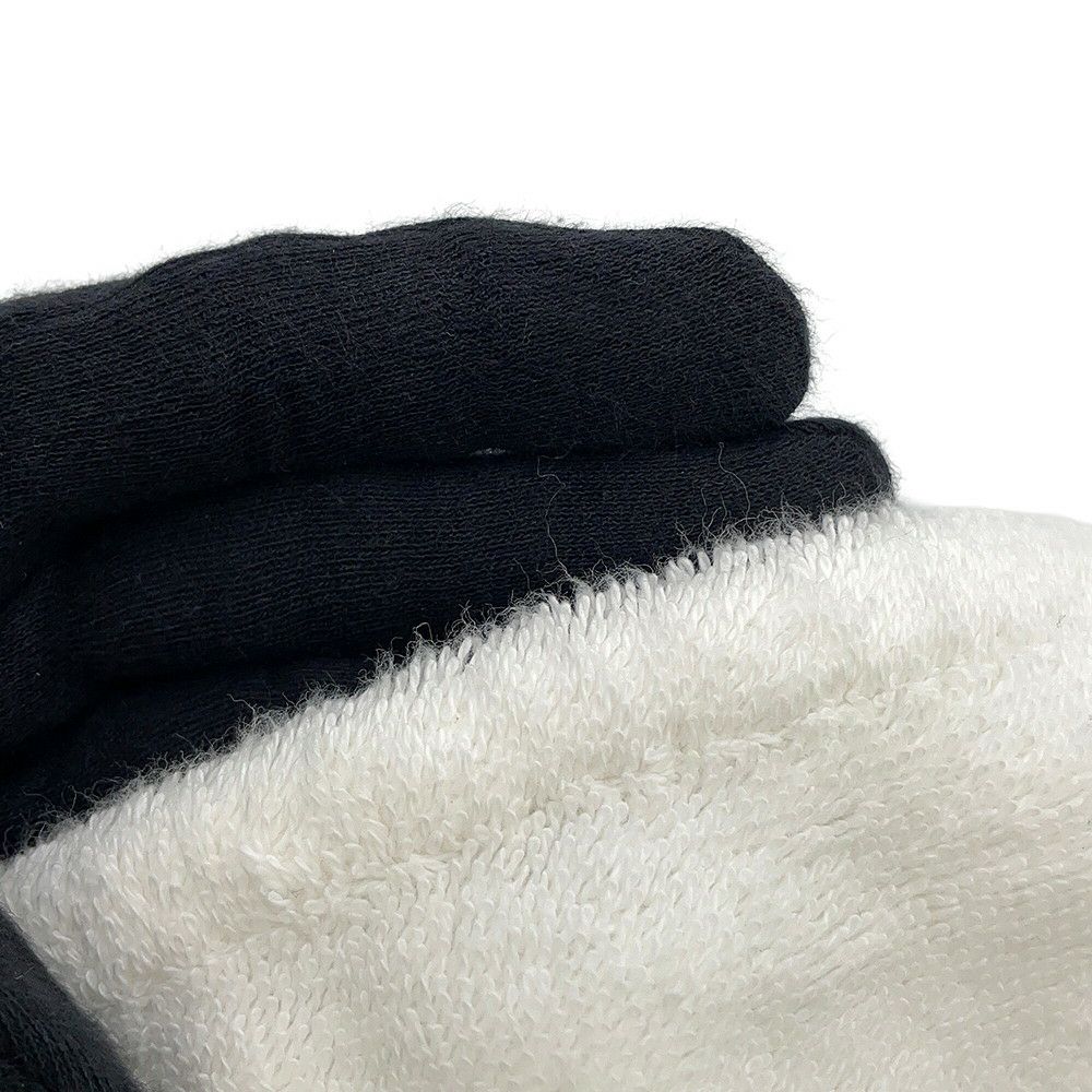 シャネル ブランケット ロゴ ココマーク CHANEL 大判ストール 黒 白