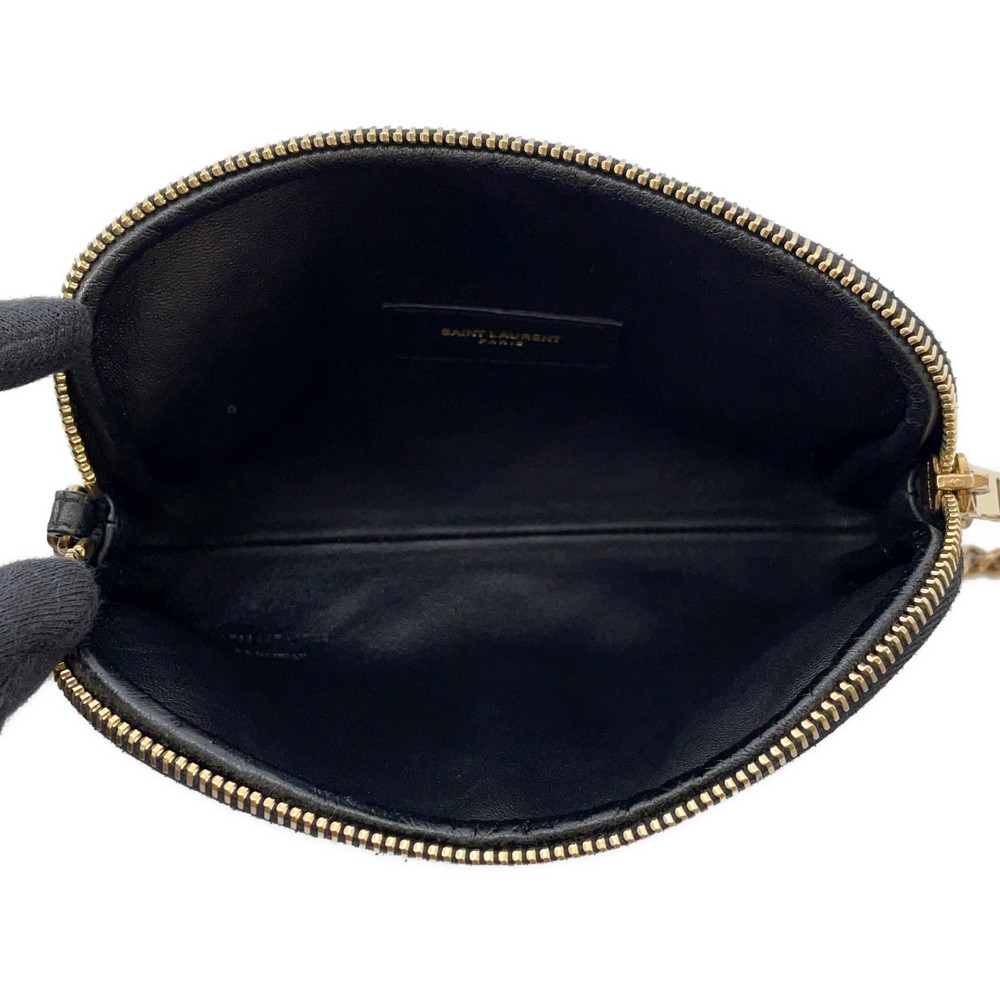 サンローランパリ ショルダーバッグ ギャビー レザー 733667 SAINT LAURENT PARIS 黒