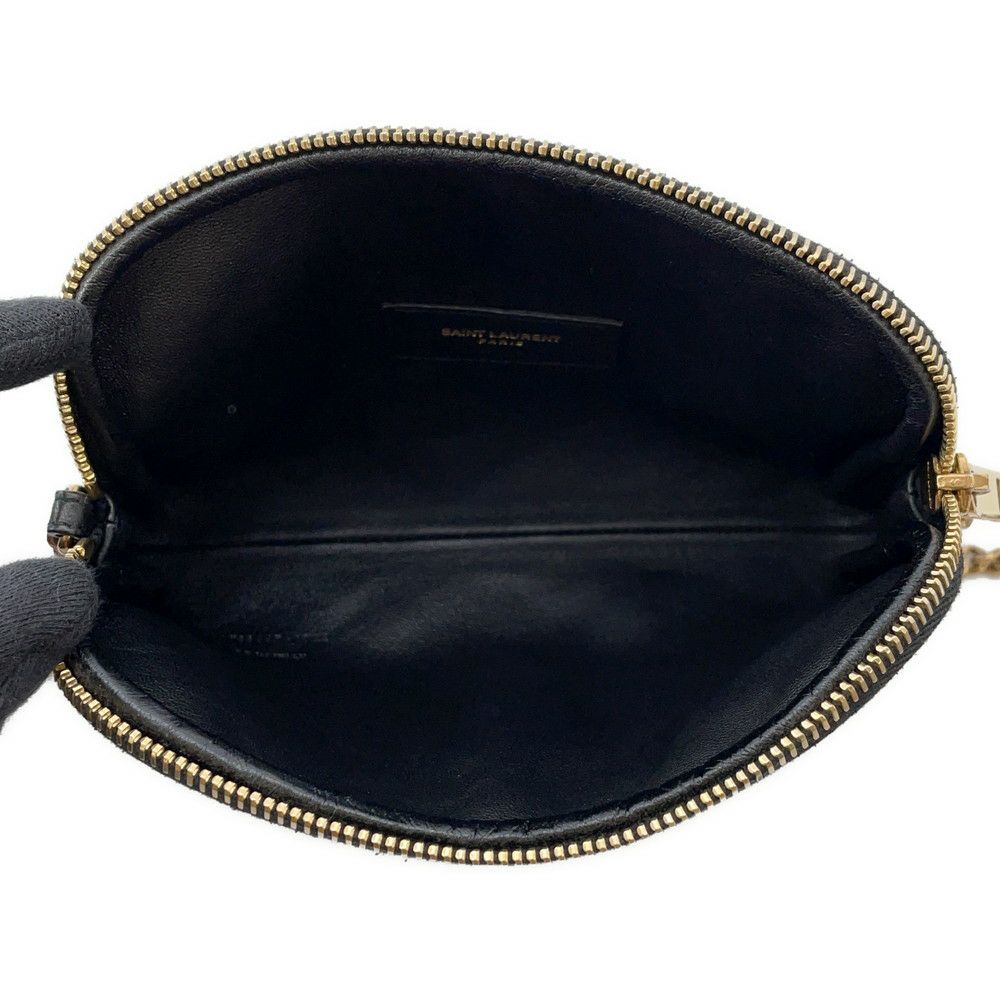 サンローランパリ ショルダーバッグ ギャビー レザー 733667 SAINT LAURENT PARIS 黒