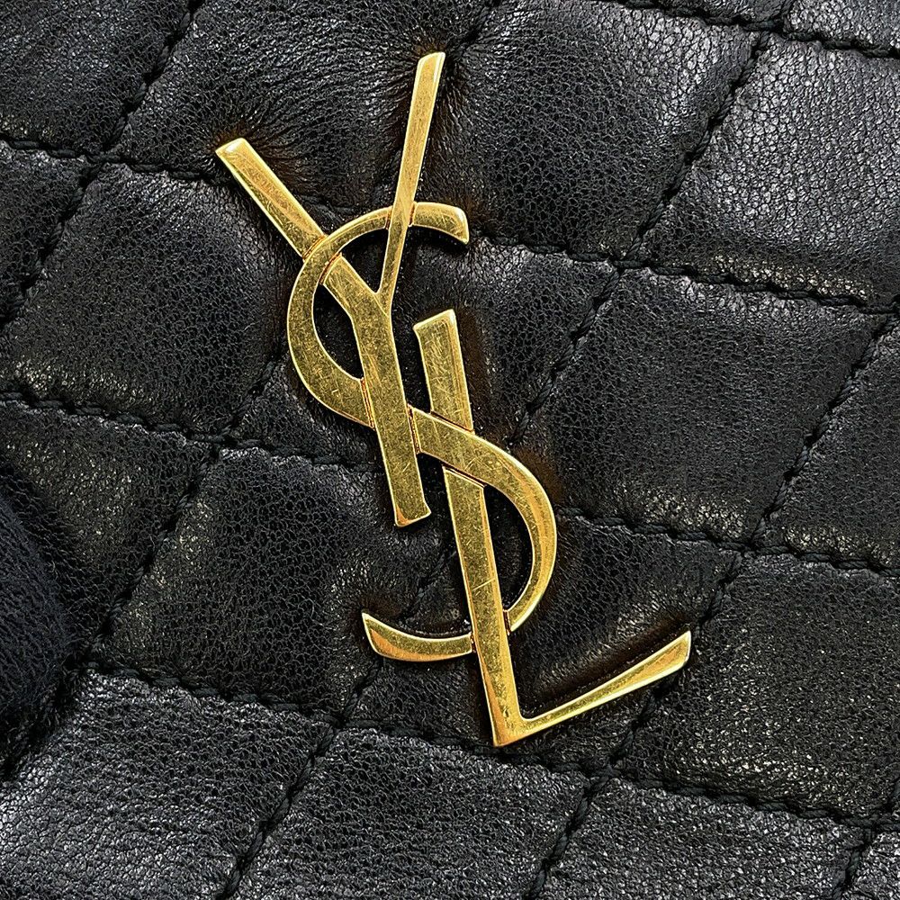 サンローランパリ ショルダーバッグ ギャビー レザー 733667 SAINT LAURENT PARIS 黒