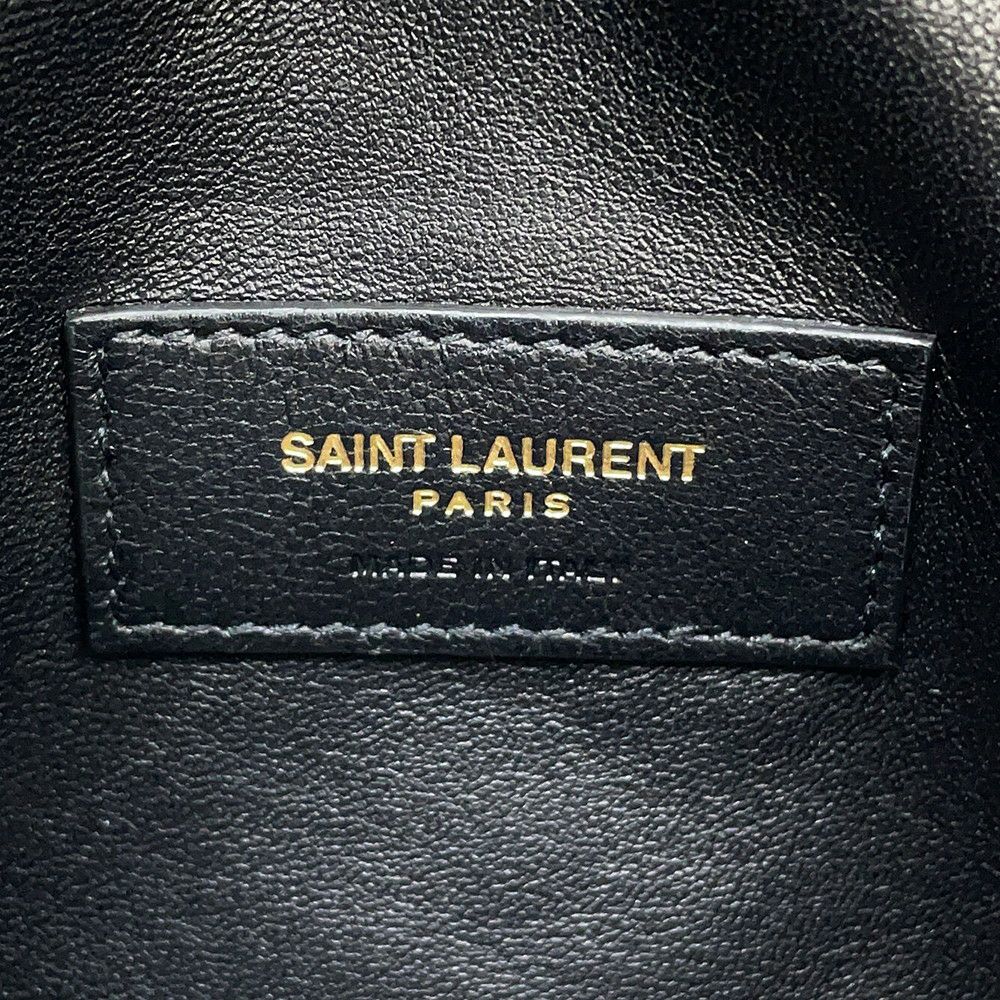 サンローランパリ ショルダーバッグ ギャビー レザー 733667 SAINT LAURENT PARIS 黒