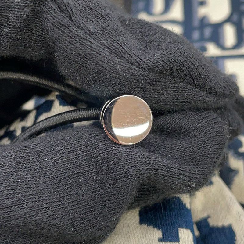 クリスチャン・ディオール 半袖シャツ オブリーク テクニカル タフタ ジャカード ショートスリーブ アノラック レディースサイズ36 トップス