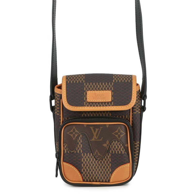 ルイヴィトン ショルダーバッグ ダミエ・エベヌジャイアント モノグラム アマゾン・メッセンジャー N40357 NIGOコラボ