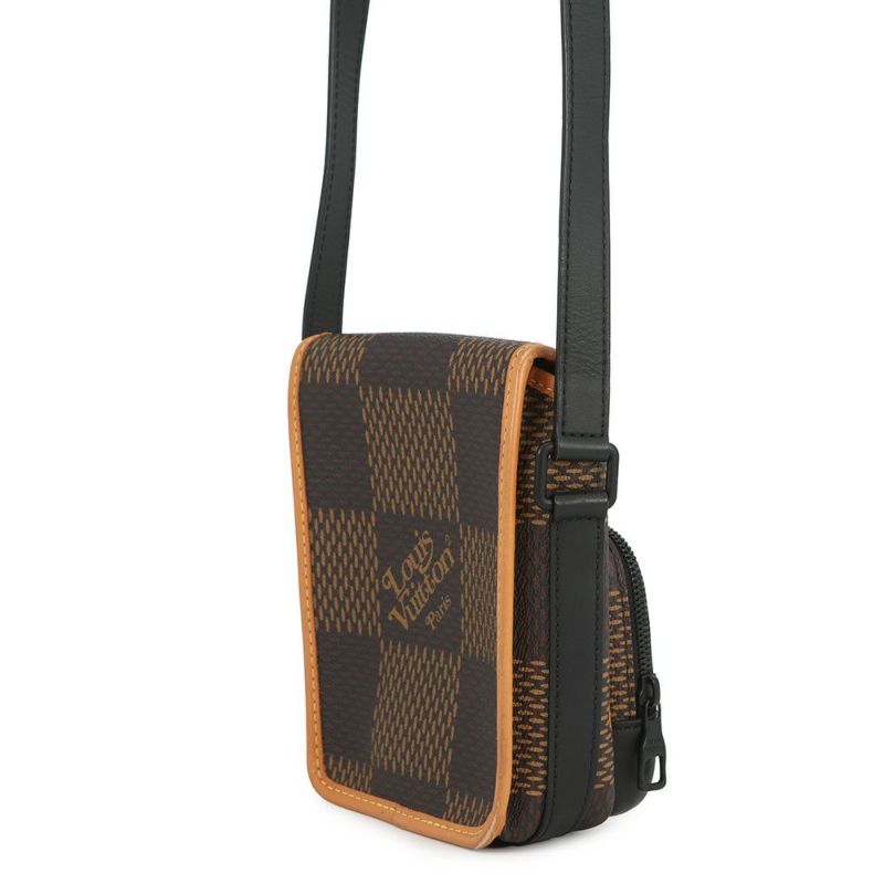 ルイヴィトン ショルダーバッグ ダミエ・エベヌジャイアント モノグラム アマゾン・メッセンジャー N40357 NIGOコラボ