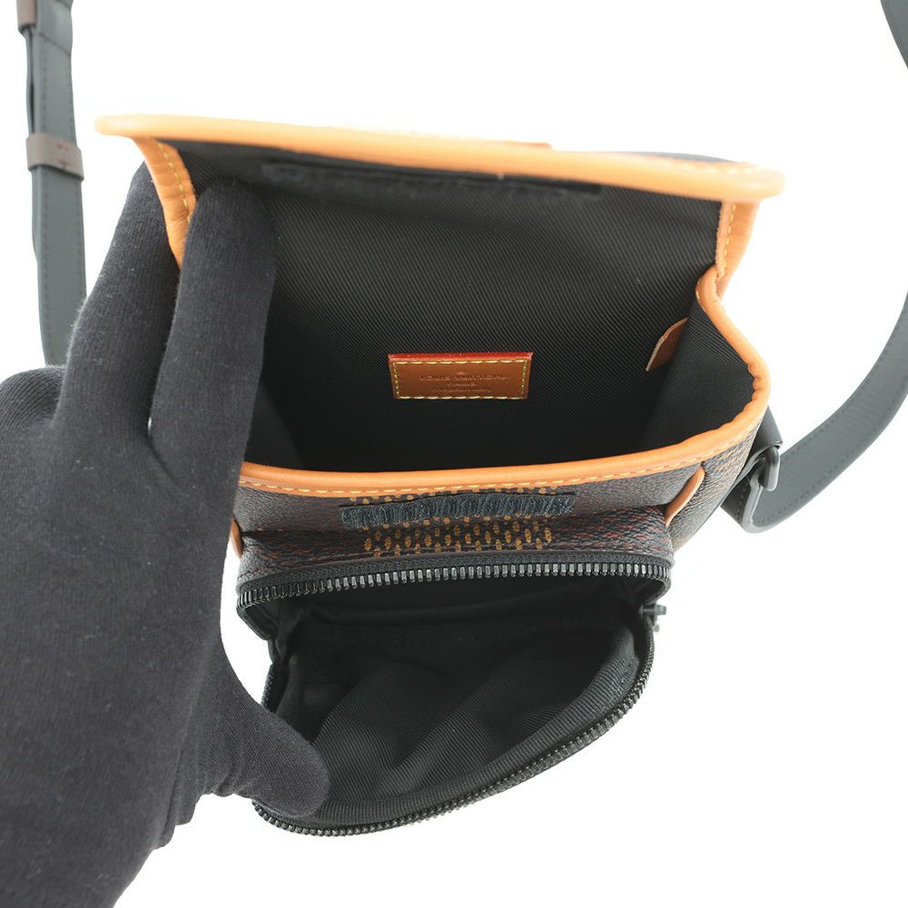 ルイヴィトン ショルダーバッグ ダミエ・エベヌジャイアント モノグラム アマゾン・メッセンジャー N40357 NIGOコラボ