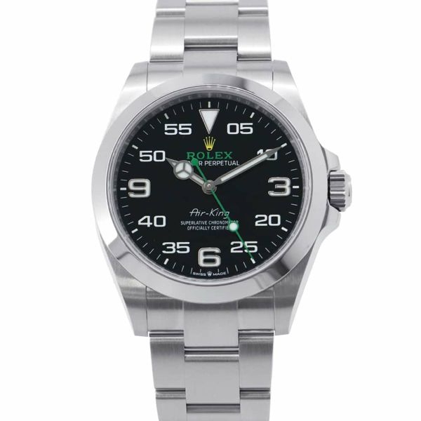 ロレックス エアキング ランダムシリアル ルーレット 126900 ROLEX 腕時計 黒文字盤