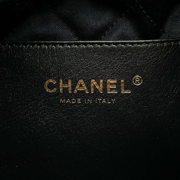 シャネル ハンドバッグ CHANEL 22 ミニ ココマーク シャイニーカーフスレザー AS3980 CHANEL 2way ショルダー