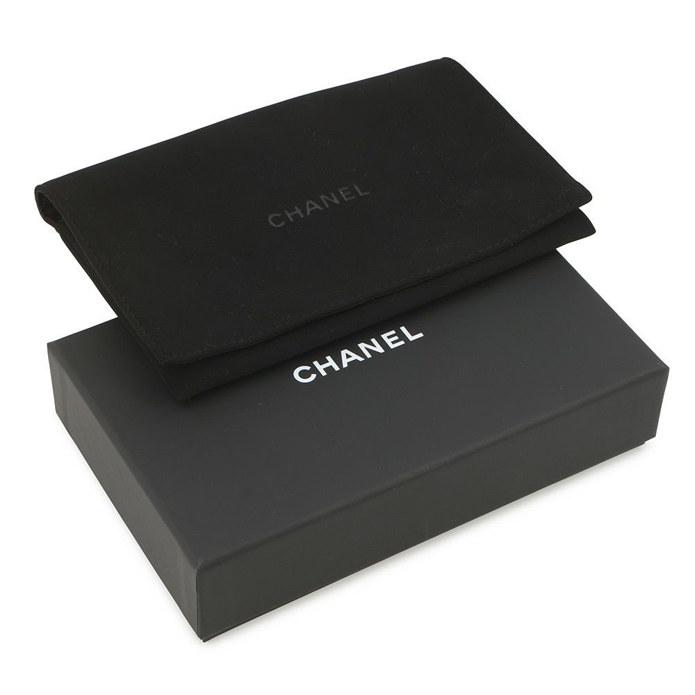 シャネル 二つ折り財布 マトラッセ スモールウォレット ココマーク キャビアスキン AP4652 CHANEL 財布 黒