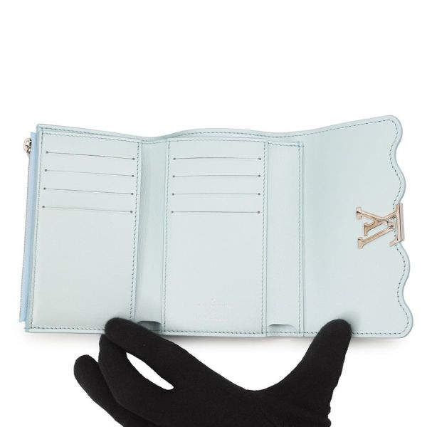 ルイヴィトン 三つ折り財布 トリヨンレザー ポルトフォイユ・カプシーヌ M83576 LOUIS VUITTON 財布