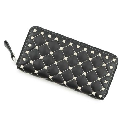 ヴァレンティノ・ガラヴァーニ 長財布 スタッズ ハートロング