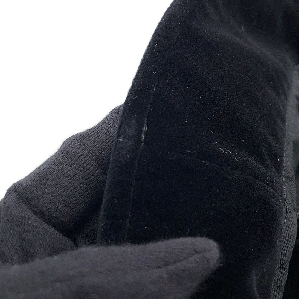 ミュウミュウ ハット ベルベット バケットハット サイズS 5HC196 MIUMIU 帽子 黒