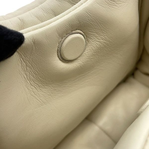 プラダ ハンドバッグ トライアングルロゴ ミニ ソフトナッパレザー 1BA359 PRADA 2wayショルダーバッグ 白