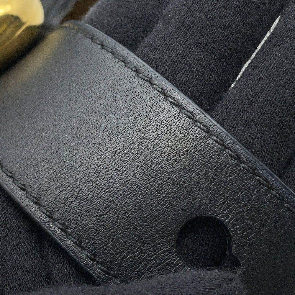 ロエベ ハンドバッグ ペブル バケットバッグ ミニ レザー AANBBBMX01 LOEWE 2ｗayショルダーバッグ 黒