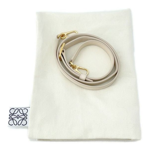 ロエベ ハンドバッグ パセオ スモール カーフレザー A709P48X02 LOEWE アイボリー 2wayショルダーバッグ