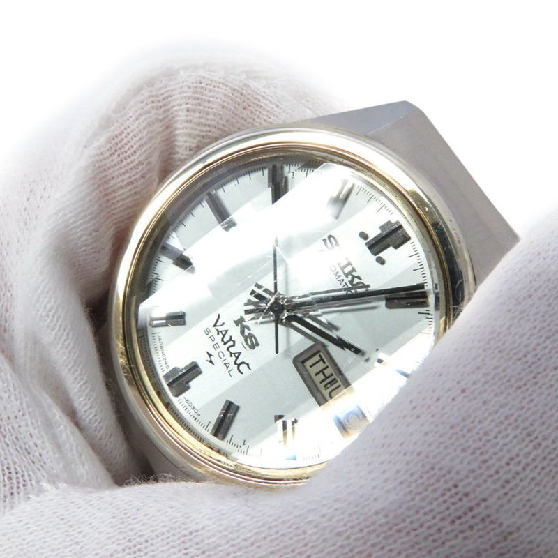 セイコー キングセイコー バナックスペシャル カットガラス 5246-6030 SEIKO 腕時計 シルバー文字盤