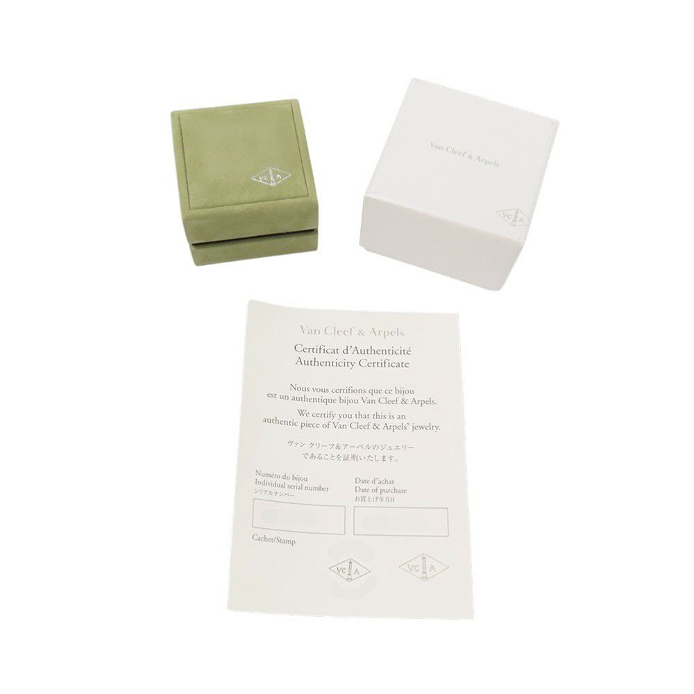 ヴァンクリーフ&アーペル ネックレス フルーレット ペンダント ダイヤモンド 7P 計0.73ct K18WGホワイトゴールド VCARP9X700