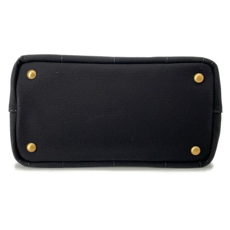 プラダ ハンドバッグ カナパ CANAPA キャンバス 1BG439 PRADA 2wayショルダーバッグ 黒