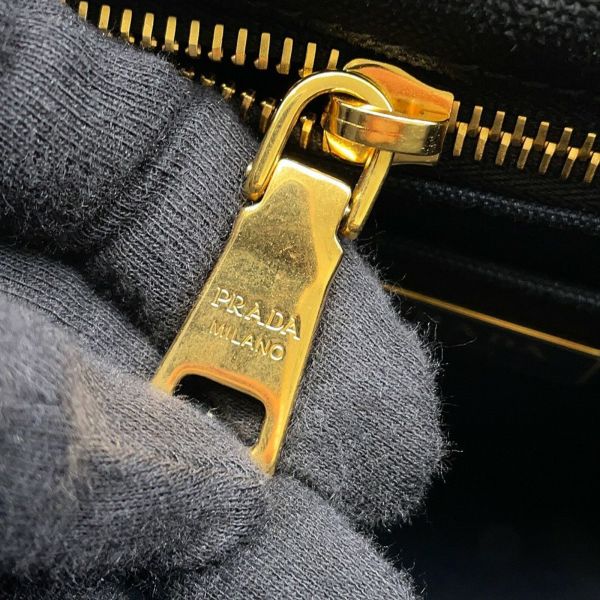 プラダ ハンドバッグ カナパ CANAPA キャンバス 1BG439 PRADA 2wayショルダーバッグ 黒