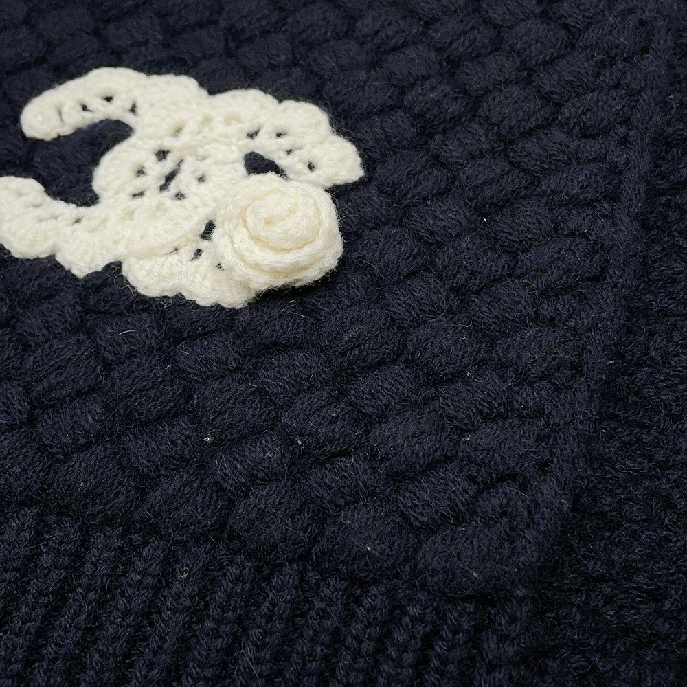 シャネル マフラー ココマーク カシミヤ AAB132 CHANEL