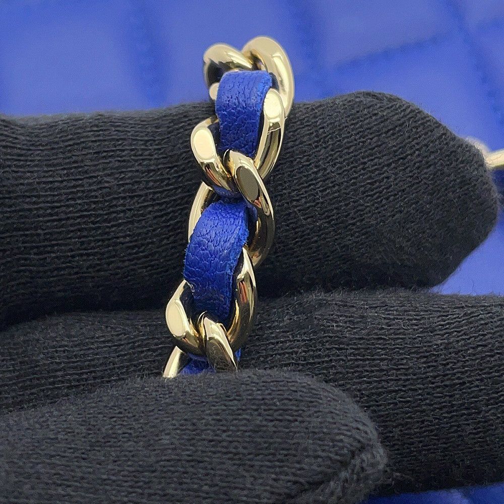 シャネル チェーンウォレット マトラッセ ココマーク フラップ トップハンドル ミニミニ コインパース ラムスキン AP2200 CHANEL 財布