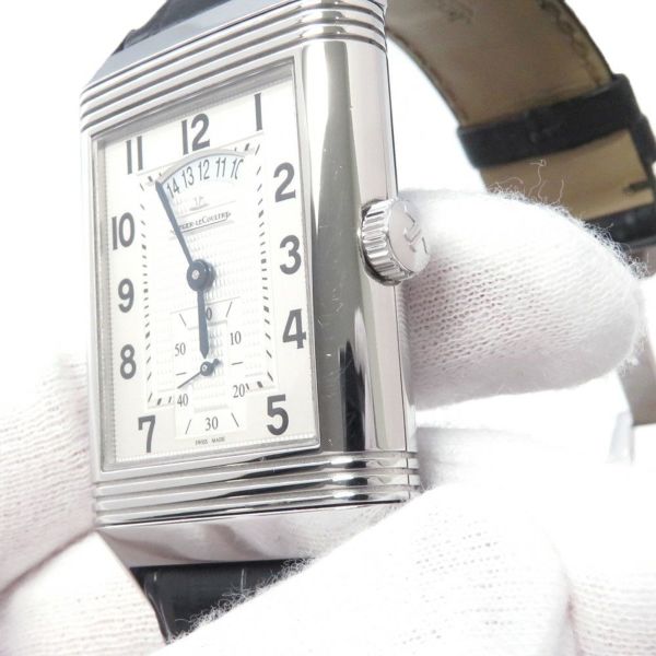 ジャガールクルト グランドレベルソ デュオ Q3748421 JAEGER-LECOULTRE 腕時計 シルバー/ブラック文字盤