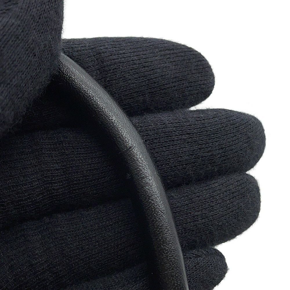 シャネル ショルダーバッグ カンボンライン ミディアム ココマーク レザー A25178 CHANEL バッグ 黒