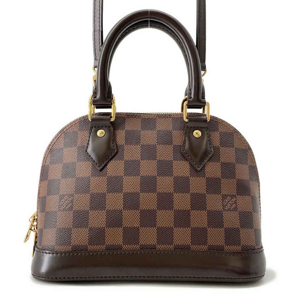 ルイヴィトン ハンドバッグ ダミエ・エベヌ アルマBB N41221 LOUIS VUITTON ヴィトン バッグ 2wayショルダーバッグ