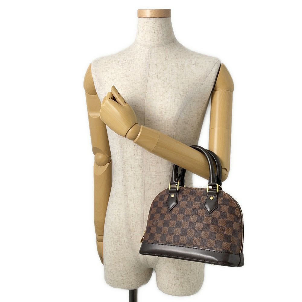 ルイヴィトン ハンドバッグ ダミエ・エベヌ アルマBB N41221 LOUIS VUITTON ヴィトン バッグ 2wayショルダーバッグ
