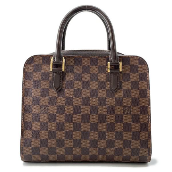 ルイヴィトン ハンドバッグ ダミエ・エベヌ トリアナ N51155 LOUIS VUITTON ヴィトン バッグ