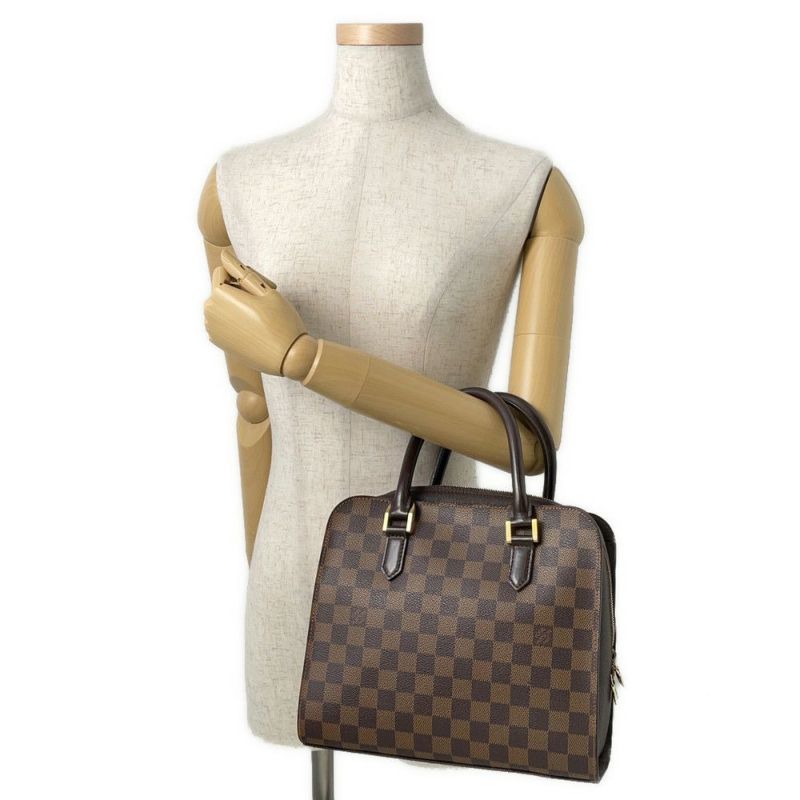 ルイヴィトン ハンドバッグ ダミエ・エベヌ トリアナ N51155 LOUIS VUITTON ヴィトン バッグ