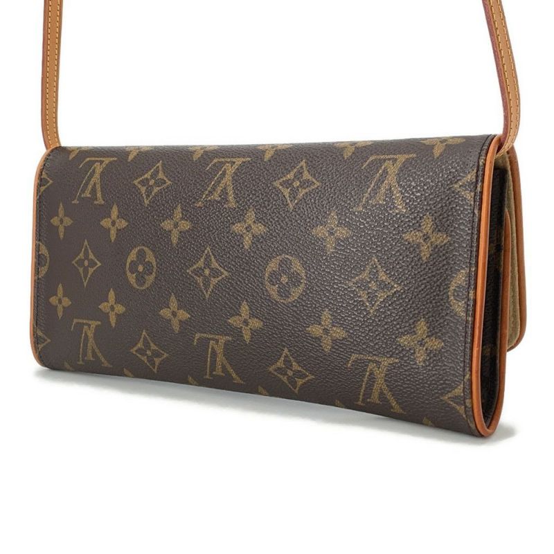 ルイヴィトン ショルダーバッグ モノグラム ポシェットツインGM M51852 LOUIS VUITTON ヴィトン バッグ