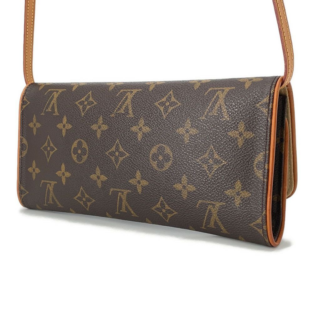 ルイヴィトン ショルダーバッグ モノグラム ポシェットツインGM M51852 LOUIS VUITTON ヴィトン バッグ
