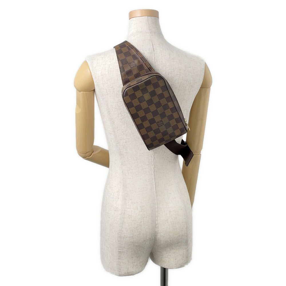 ルイヴィトン ボディバッグ ダミエ・エベヌ ジェロニモス N51994 LOUIS VUITTON ヴィトン ショルダーバッグ ウエストポーチ
