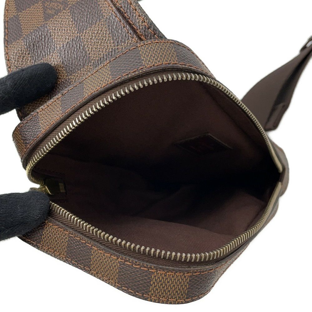 ルイヴィトン ボディバッグ ダミエ・エベヌ ジェロニモス N51994 LOUIS VUITTON ヴィトン ショルダーバッグ ウエストポーチ