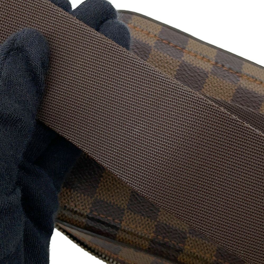 ルイヴィトン ボディバッグ ダミエ・エベヌ ジェロニモス N51994 LOUIS VUITTON ヴィトン ショルダーバッグ ウエストポーチ