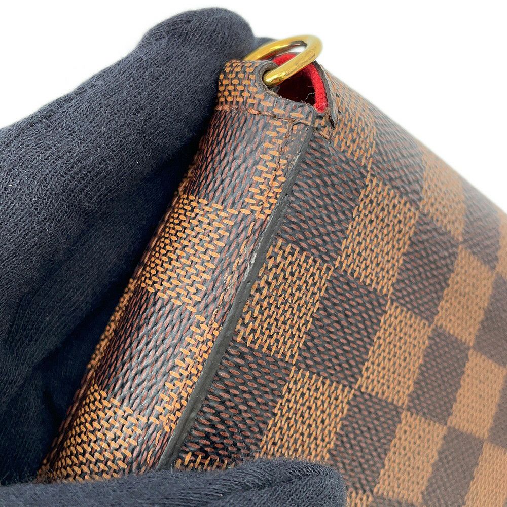 ルイヴィトン チェーンウォレット ダミエ・エベヌ ポシェット・フェリシー N40492 LOUIS VUITTON