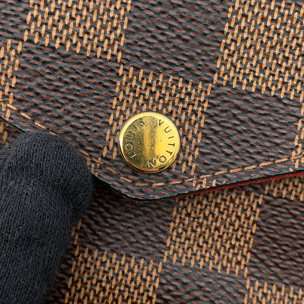 ルイヴィトン チェーンウォレット ダミエ・エベヌ ポシェット・フェリシー N40492 LOUIS VUITTON
