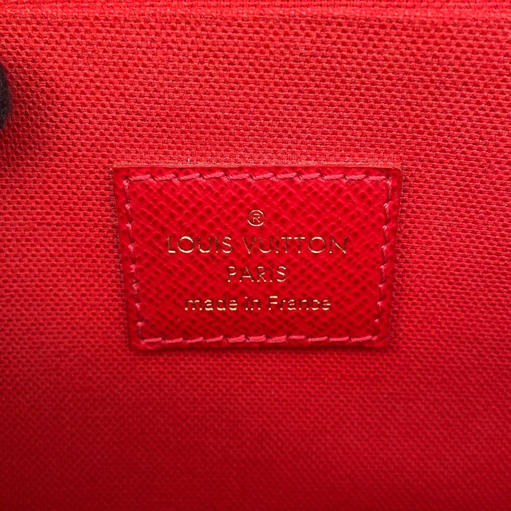 ルイヴィトン チェーンウォレット ダミエ・エベヌ ポシェット・フェリシー N40492 LOUIS VUITTON