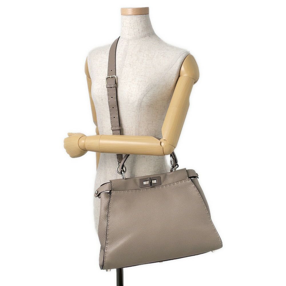 フェンディ ハンドバッグ セレリア ピーカブー レギュラー 8BN290 FENDI バッグ 2wayショルダーバッグ